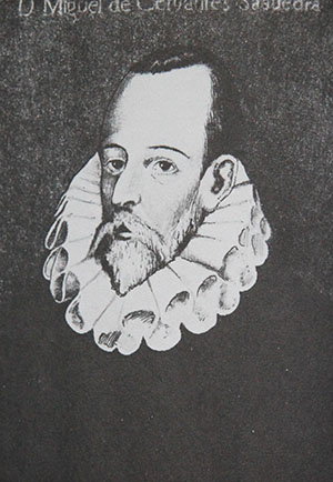 Портрет Мигеля Сервантеса Сааведры