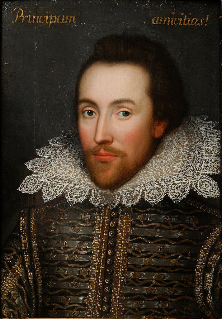 Величайший литератор Уильям Шекспир в молодости